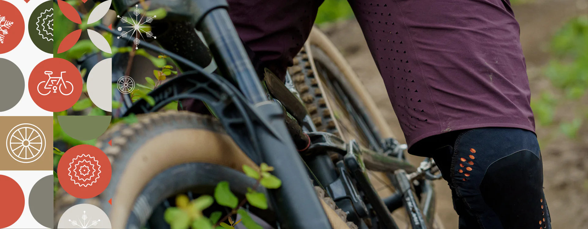 Female mountain biker putting on her PEARL iZUMi jacket